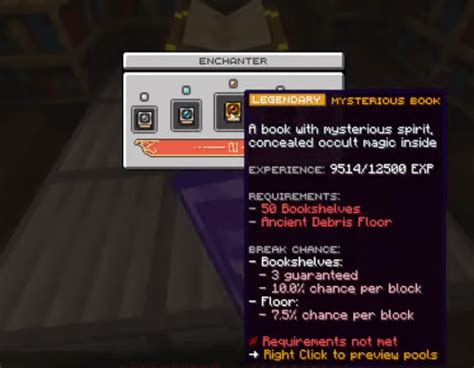 adjusting the success rate of socket enchant .
